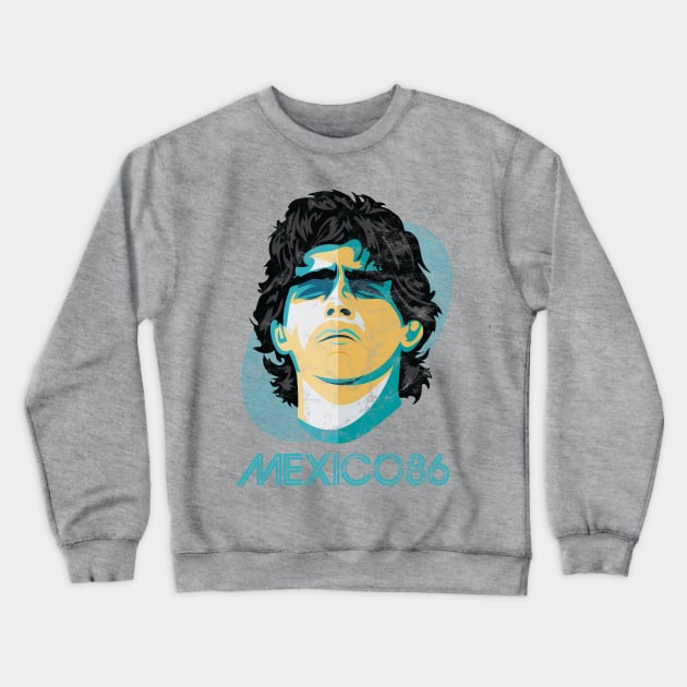 Mexico 86 Crewneck Sweatshirt by portraiteam